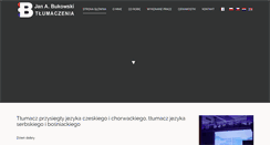 Desktop Screenshot of czeski-tlumacz.eu